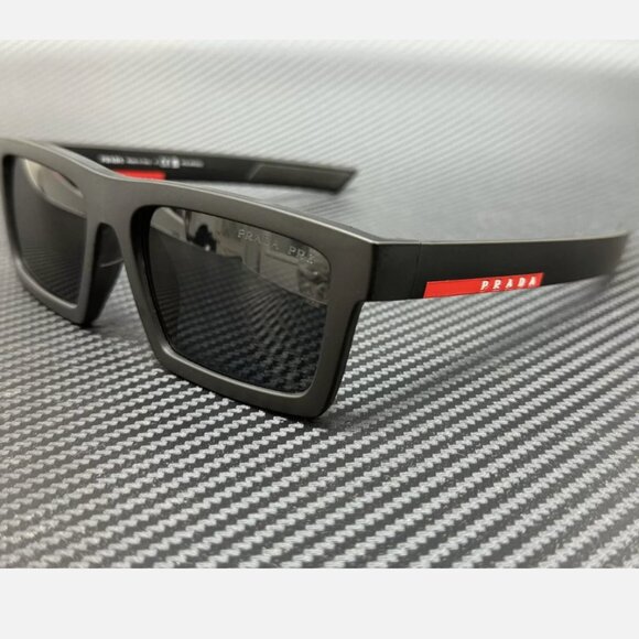 Prada Polarized 58mm Men's Sunglasses - Picture 1 of 5